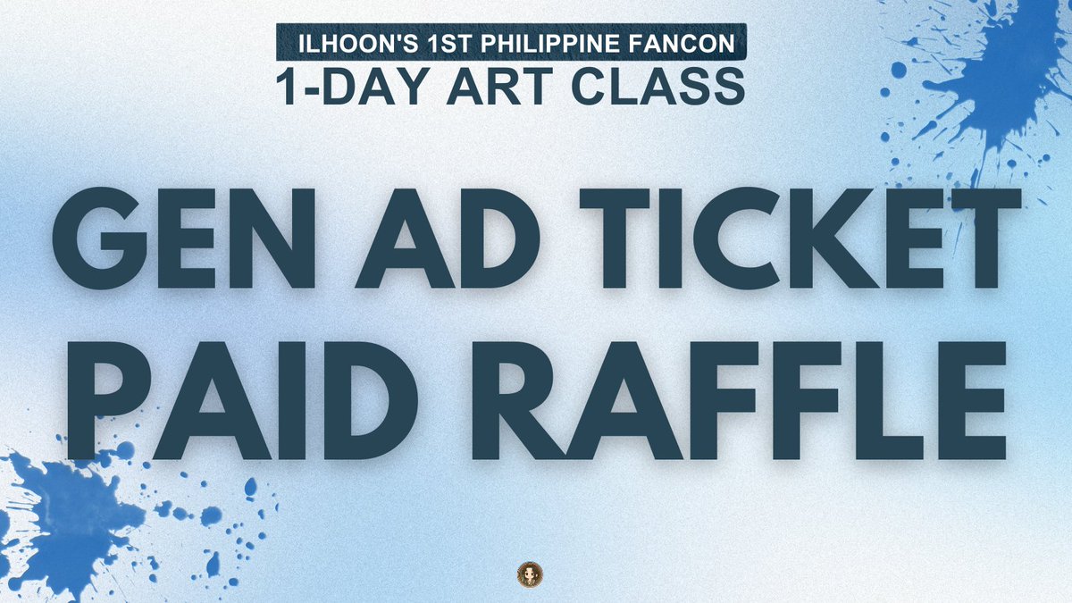 ilhoonday_1004's tweet photo. 🚨 Don't miss your chance to see ILHOON LIVE! 🦝

For just ₱50 per slot, you could be our 1 lucky winner of a Gen Ad Ticket to 1-Day Art Class with ILHOON!

✨ Only 50 slots available
✨ Open to everyone

Once all slots are filled, the raffle begins—so don't wait!

🔗 https://t.co/f4j2PLzTCR

#ILHOON 
#ILHOON_in_Manila #1DayArtClassWithILHOON