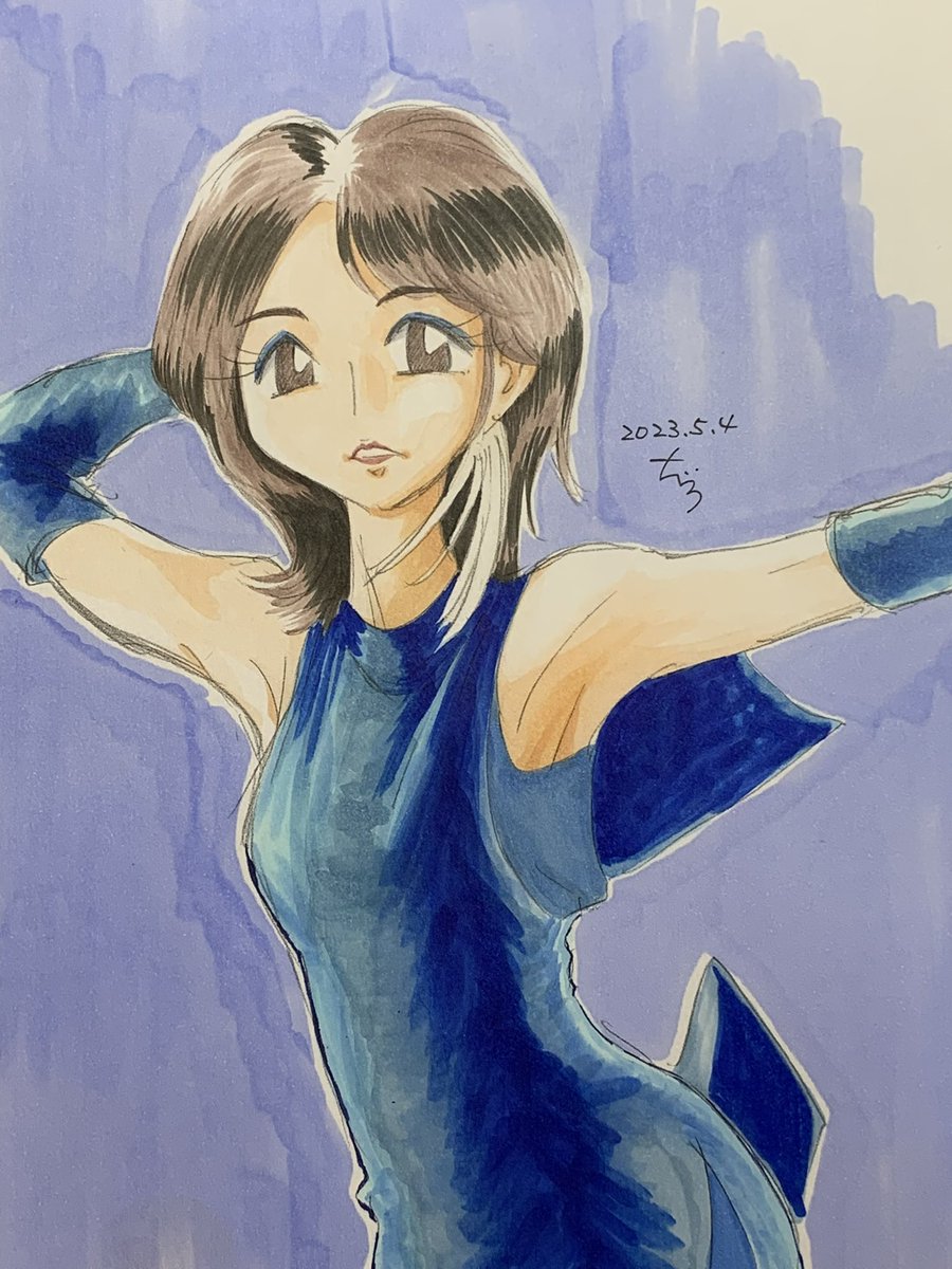 nabechan227's tweet photo. #土生瑞穂生誕祭2026 
シンプルにこのところ描いていないという事情はあるけれど、ひとまず過去作を。 https://t.co/GDhX38L3J1