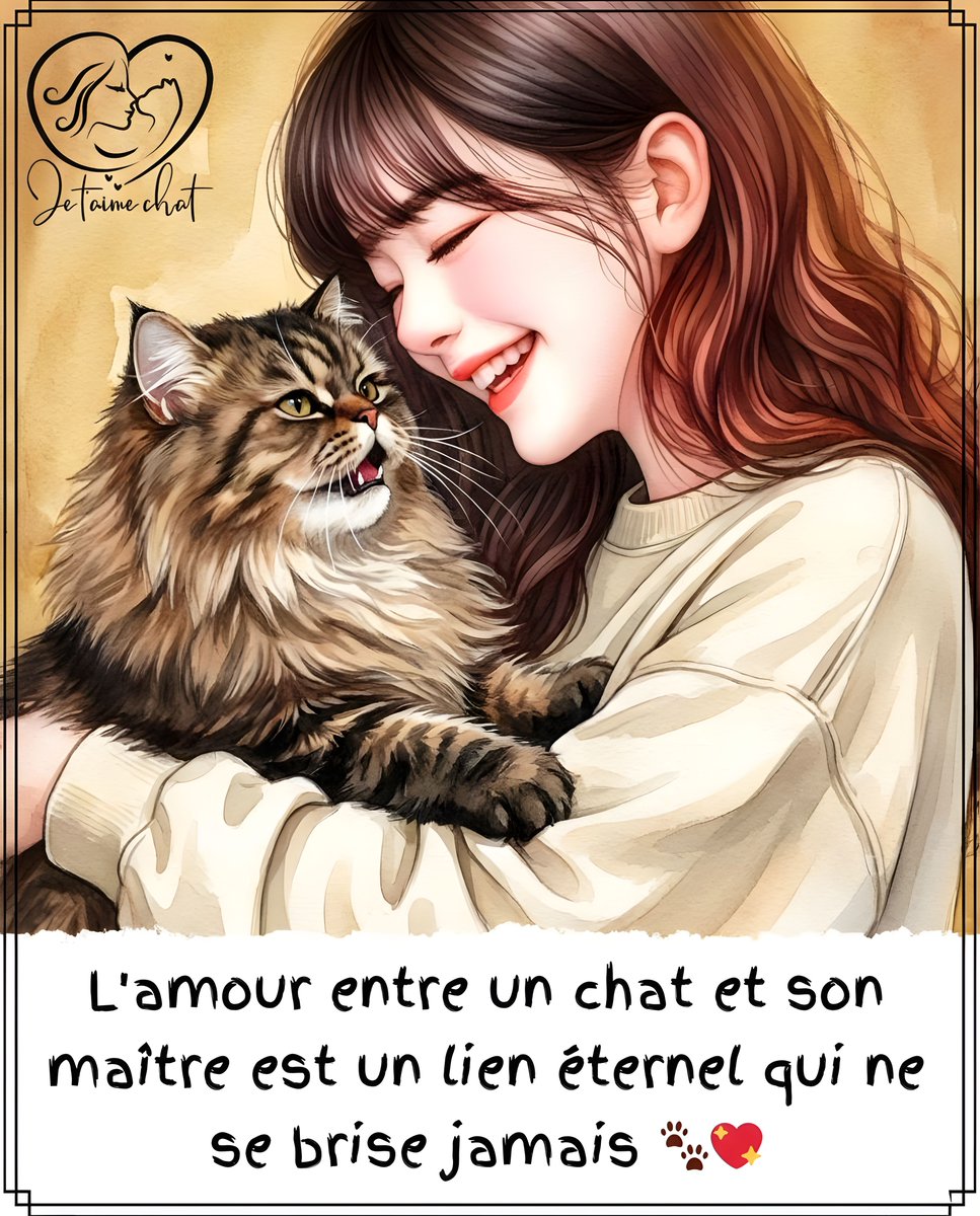 jtmchat's tweet photo. Rejoins la famille Je t'aime Chat 🐾 👉 @jtmchat |
........#ChatsDeFrance #VieDeChat #AmourDeChat #ChatDuJour #Ronron #ChatLovers #UniversDesChats https://t.co/TVY6KQYPBw