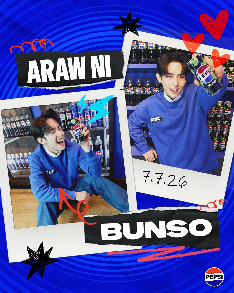 pepsiphl's tweet photo. Tentenententen happy birthday to our cute and corniest bunso, @justintdedios 💙🥳 Tara, chibog na! https://t.co/bBYBeTZdLo
