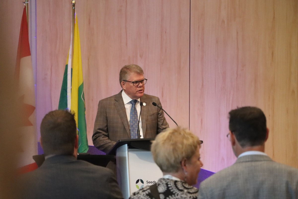 Seeds_Canada's tweet photo. Thank you to all #SeedsCanada2026 attendees for a great first day! We're looking forward to hearing from our keynote speakers &amp; participating in some fantastic panel discussions tomorrow. Breakfast is at 7:00AM! https://t.co/49WklgRDjn