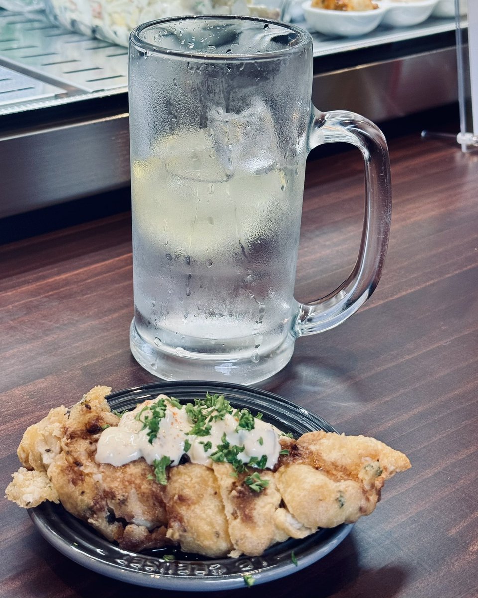 WTNBTRU's tweet photo. 野毛中央通り「BACARO BASIL」

今のところ金土日限定営業。
スターターセット（ドリンク＋おつまみ3点1000円）が嬉しい。
チキン南蛮500円、カラリと揚がったふわふわ胸肉に具材ごろっとの自家製タルタルで、おつまみ指数は高値更新。 https://t.co/jcLon3LV4P
