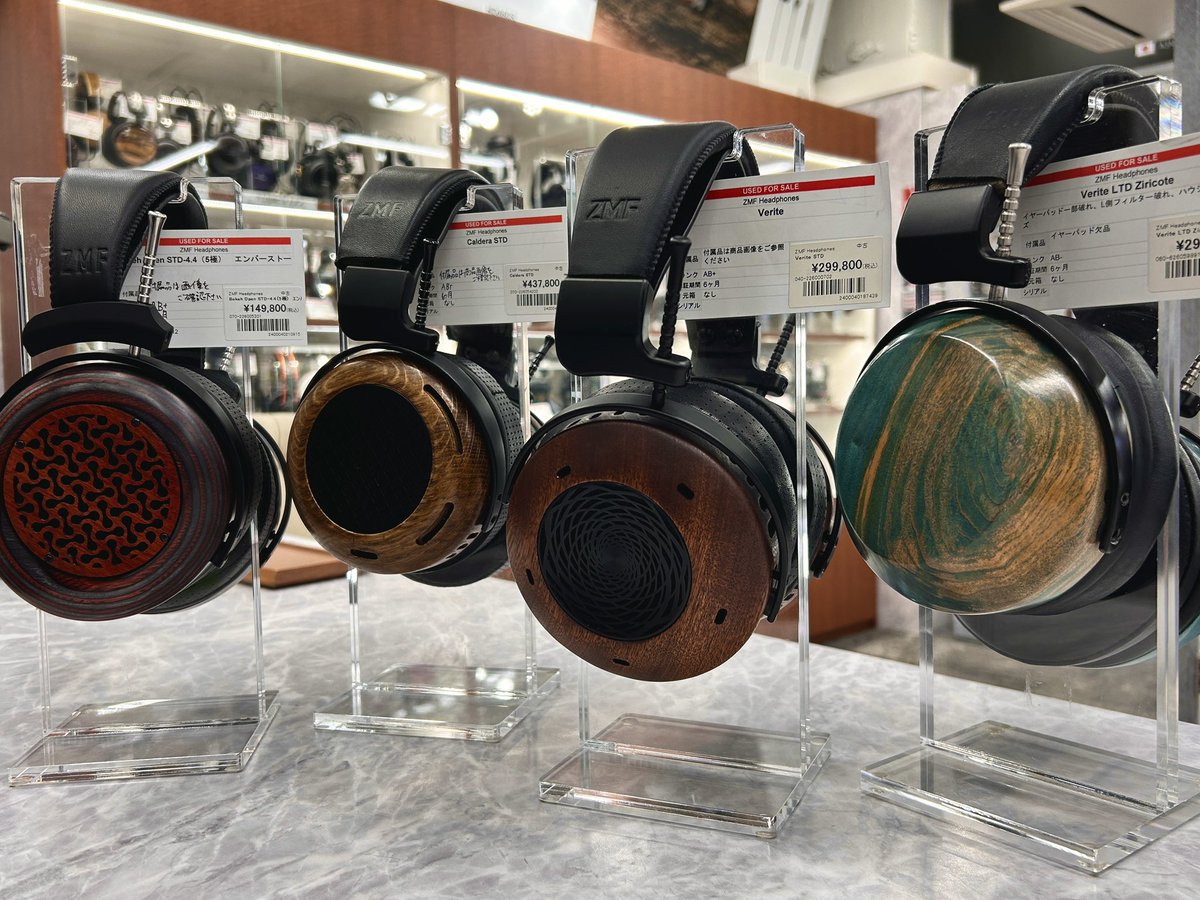 現在ZMF Headphonesの中古品ございます！ •Verite •Verite Closed LTD