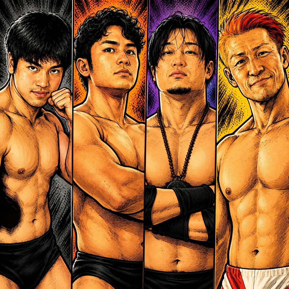 KOBE21309562's tweet photo. 7/10(金)フラファイ🔥
【対戦カード】

▼メインイベント30分1本勝負
ブラザーヤッシー
vs
川島真織

▼第4試合30分1本勝負
谷口弘晃&amp;大宅龍則
vs
三原一晃&amp;レッカ

▼第3試合15分1本勝負
政宗
vs
佐々木幹矢

▼第2試合30分1本勝負
開本貴洋&amp;藤本幸輝
vs
清水佑&amp;裕希斗 https://t.co/ucCgIUhyzy