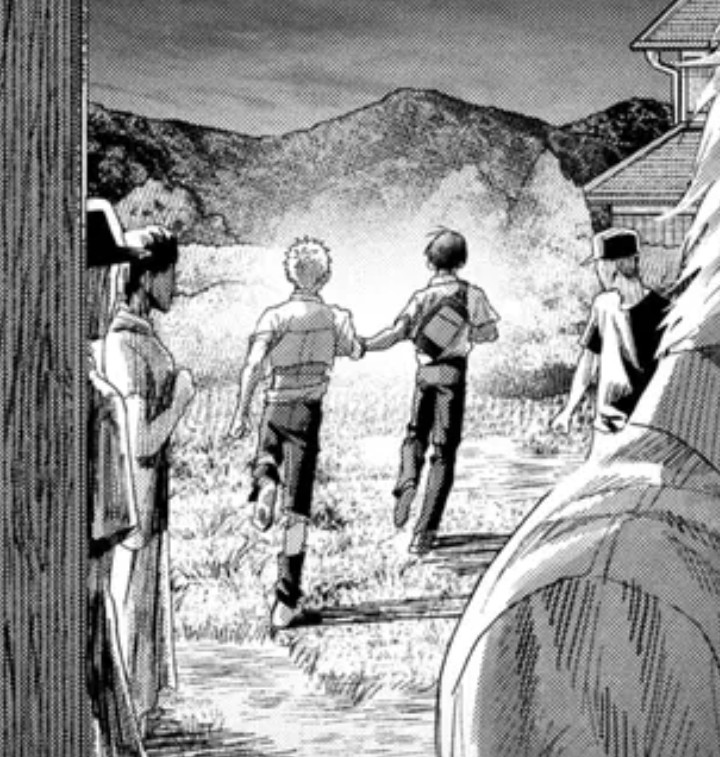 luigi_morcant's tweet photo. If i'm not mistaken, one of the things Yuusuke was judged for was holding hands with his boyfriend 

And now we have yoshikaru holding hands in front of all those folks 🥹 https://t.co/knf8V3o39e