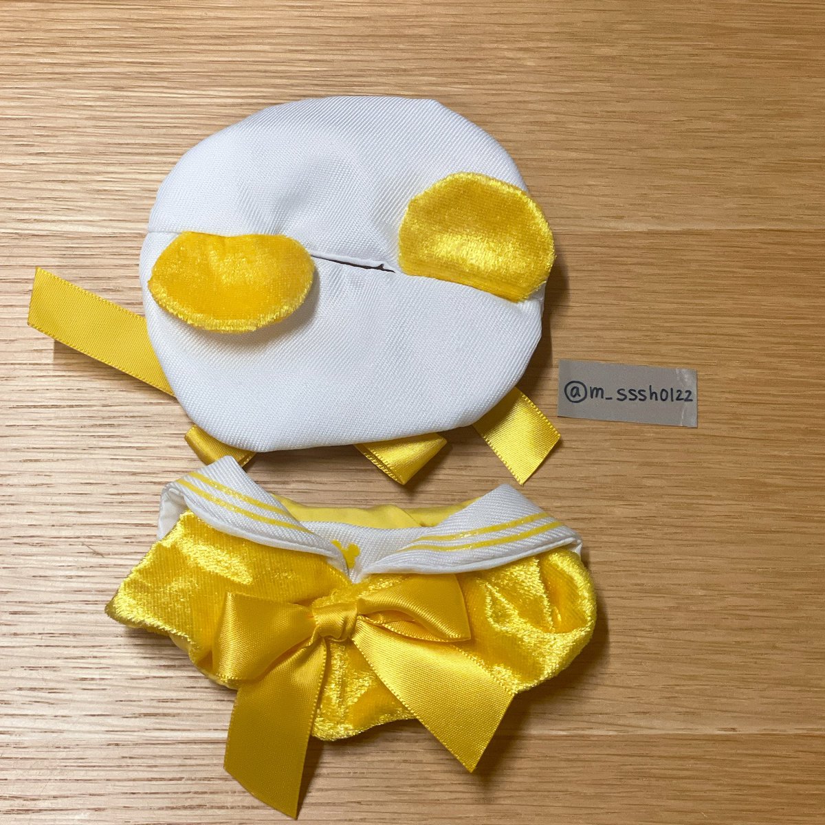 m_sssh0122's tweet photo. 【交換】ディズニーストア ユニベアシティ シークレット ポンチョ セーラースタイル セーラー服

【譲】　黄色

【求】　ピンク  〈 オレンジ

郵送希望です

検索からでもお気軽にdm、リプお待ちしております💐 https://t.co/PYJ9Iq39Hd