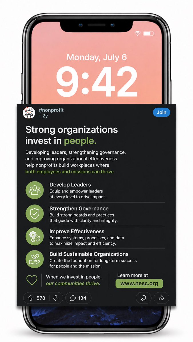 NESC_NY's tweet photo. A comment posted on reddit… Lets discuss the conversation around nonprofit talent is growing.

While compensation is an important factor, strong leadership, clear career pathways, and investing in people can help organizations build teams that stay and thrive.

What do you think is the biggest challenge to nonprofit staff retention?

#Nonprofit #Leadership #WorkplaceCulture #CommunityImpact #NESC