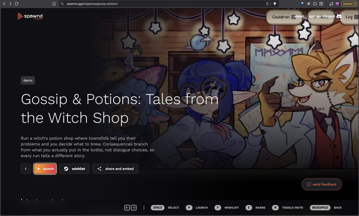 Pequesoft 🏗️ Gossip & Potions, PLAY THE DEMO NOW! tweet media