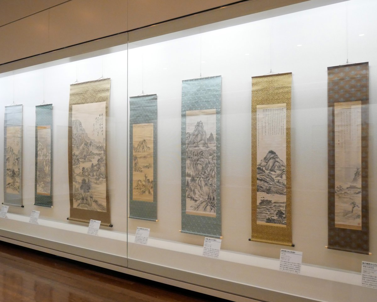 本日、7/7(火)は #特集展示「長崎の画人 #鉄翁祖門」が始まりました