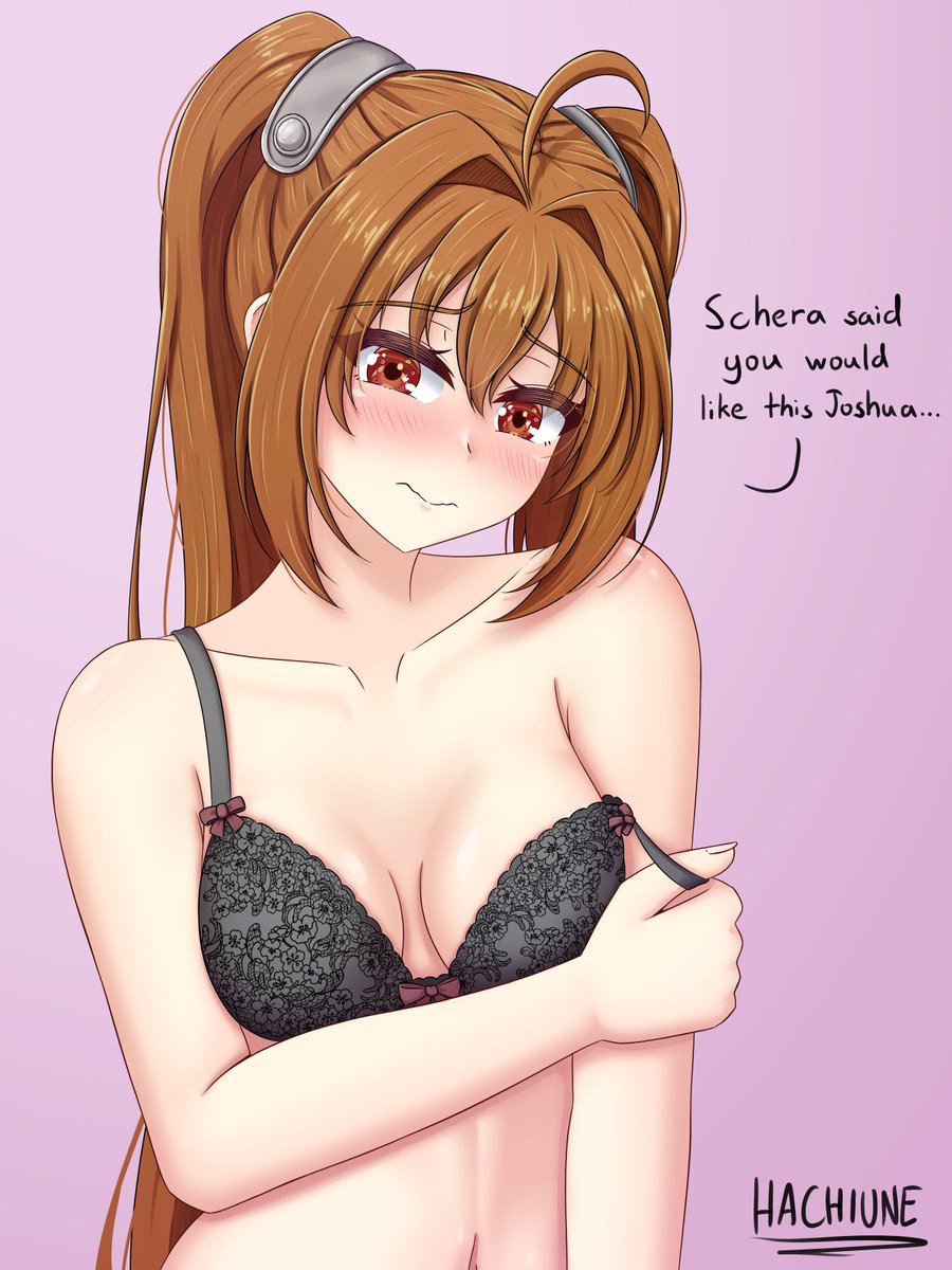 Hachiune's tweet photo. Estelle Bright's seduction https://t.co/xlh4RkfUyG