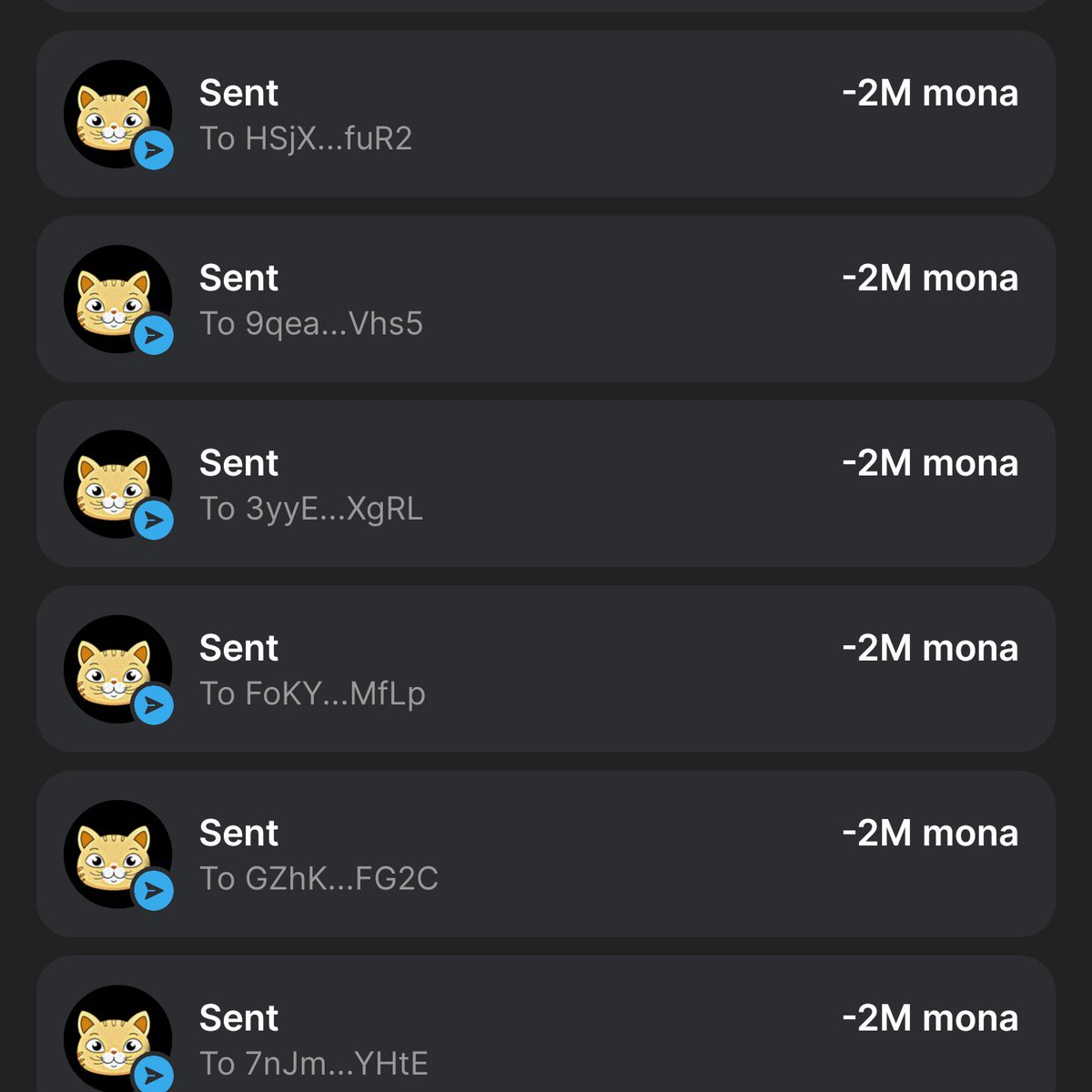 Monasolanatoken's tweet photo. 🪂 Submit your $SOL wallet address below. 👇

⚡ Only the first 999 wallets qualify.

💰 Buy $MONA: https://t.co/yuSQWKQkrM

✅ Follow @Monasolanatoken
🔁 Like &amp; RT the pinned post https://t.co/YyXnfjkcwQ