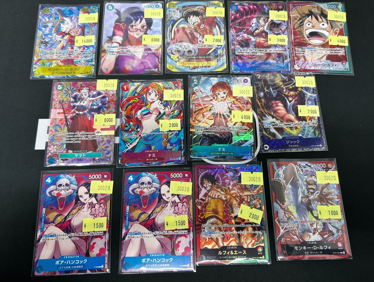 📢#スニダン 特価品入荷情報📢 【＃ワンピカード 2⃣ 階ショーケースに