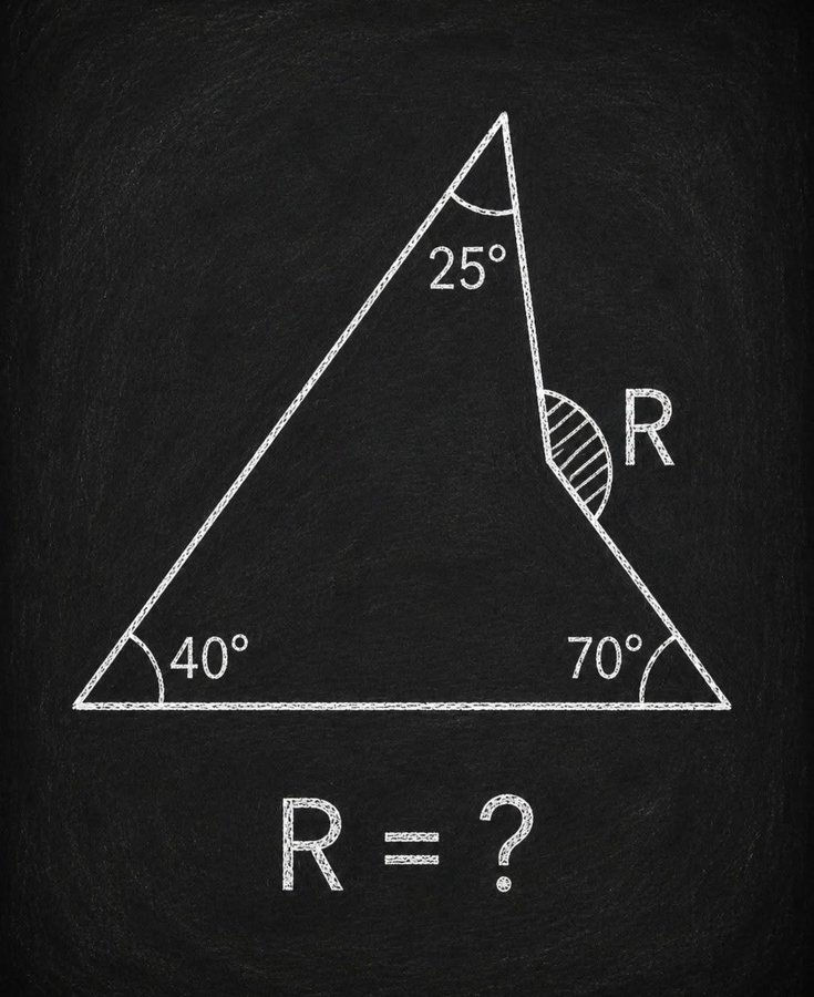 MathMemeatics's tweet photo. R = ? Can you SOLVE this ? https://t.co/tPYy8cQY4K