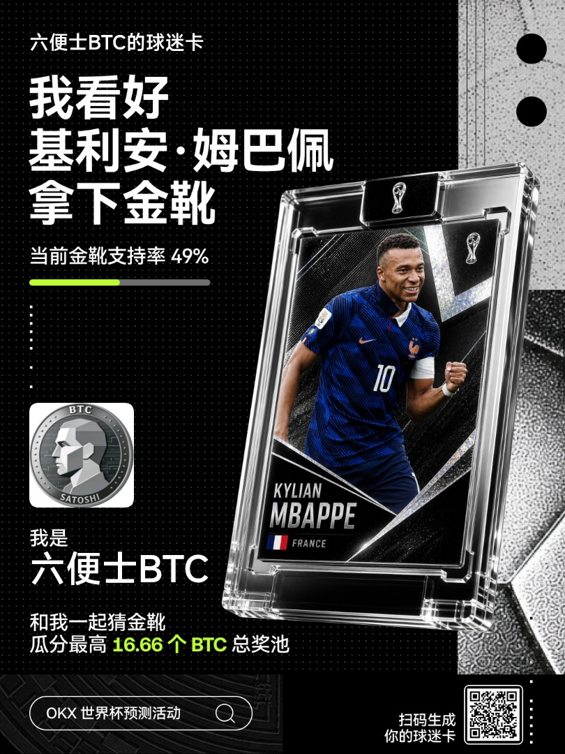 BTCzyzy99's tweet photo. @okxchinese 姆巴佩金靴， https://t.co/RCYSORP2tL