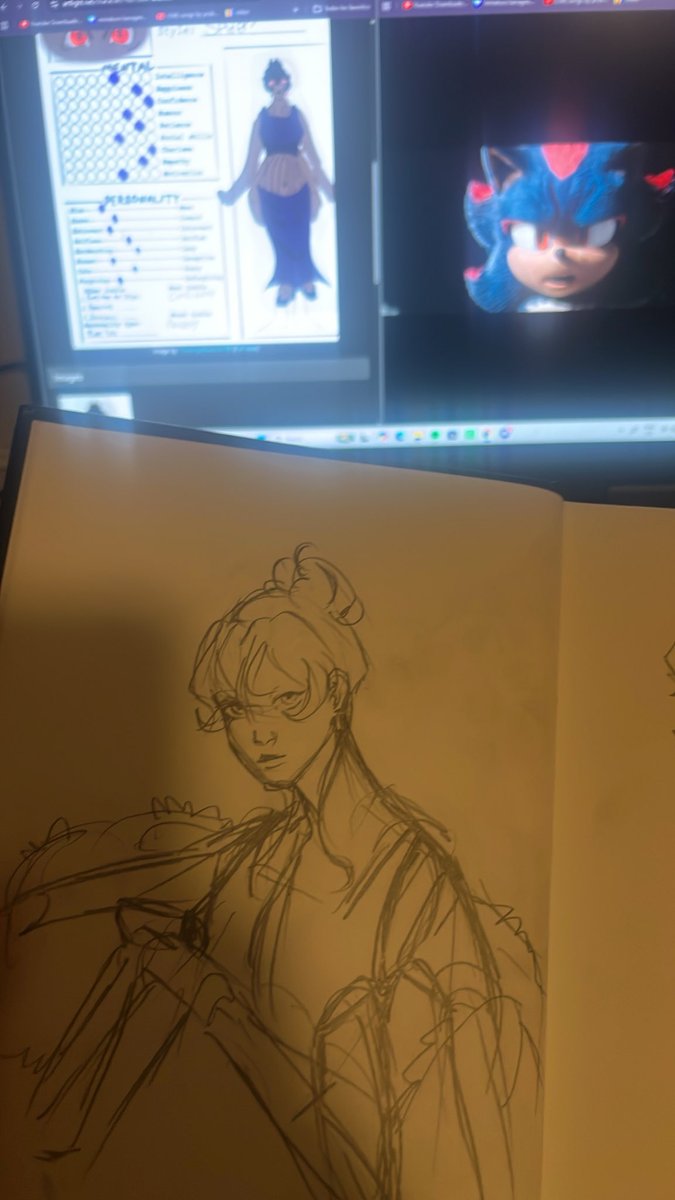 Daydaen's tweet photo. Por eso no muestro mis bocetos piteros, pero finalmente voy por mi primer ataque y mañana subo a otros dos ocs :) 

Lucrecio y Walter 🫡 https://t.co/F17uBan36u