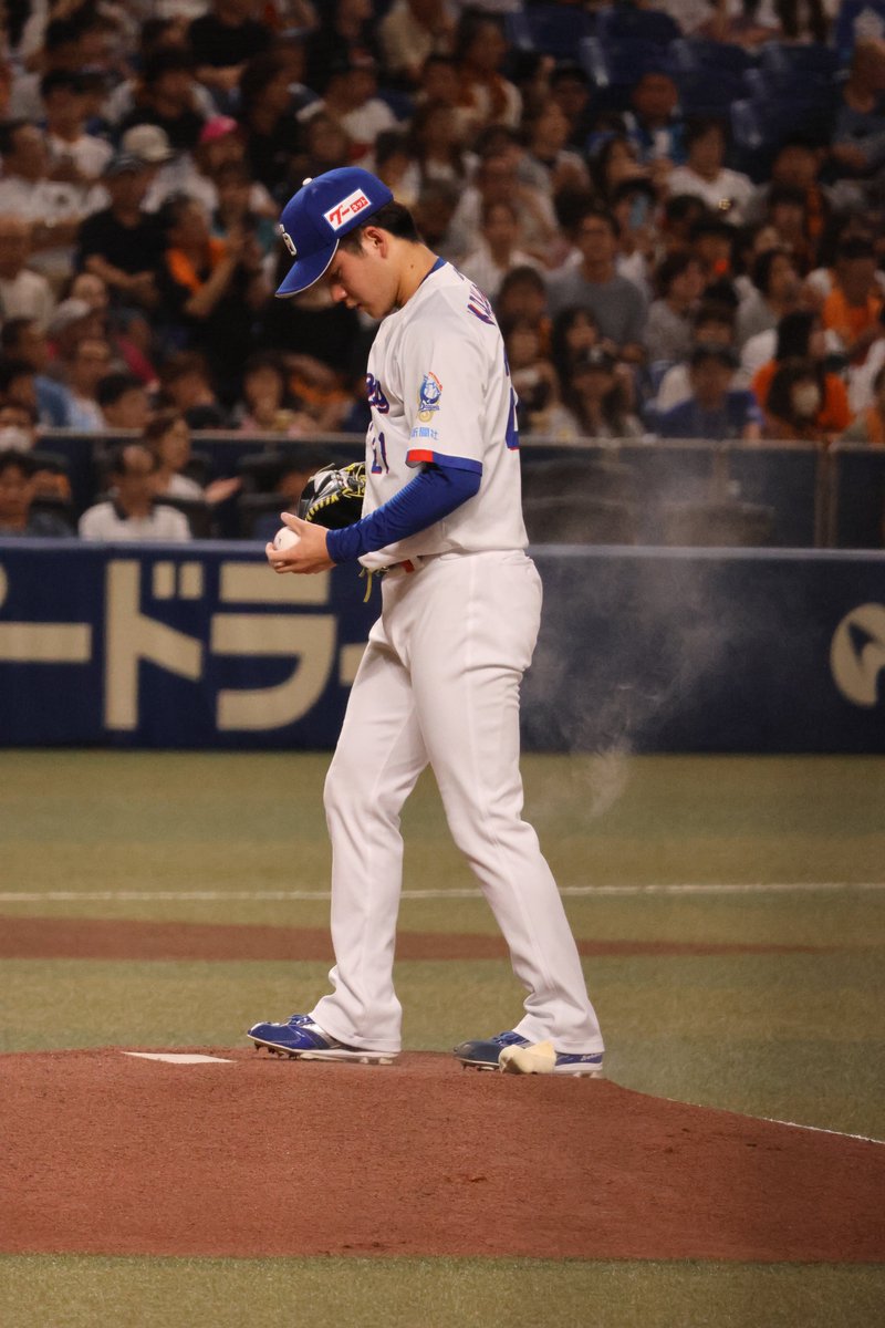 pi_35c's tweet photo. 2026-07-05 @ バンテリンドームナゴヤ

#金丸夢斗 https://t.co/KmbvLcbems