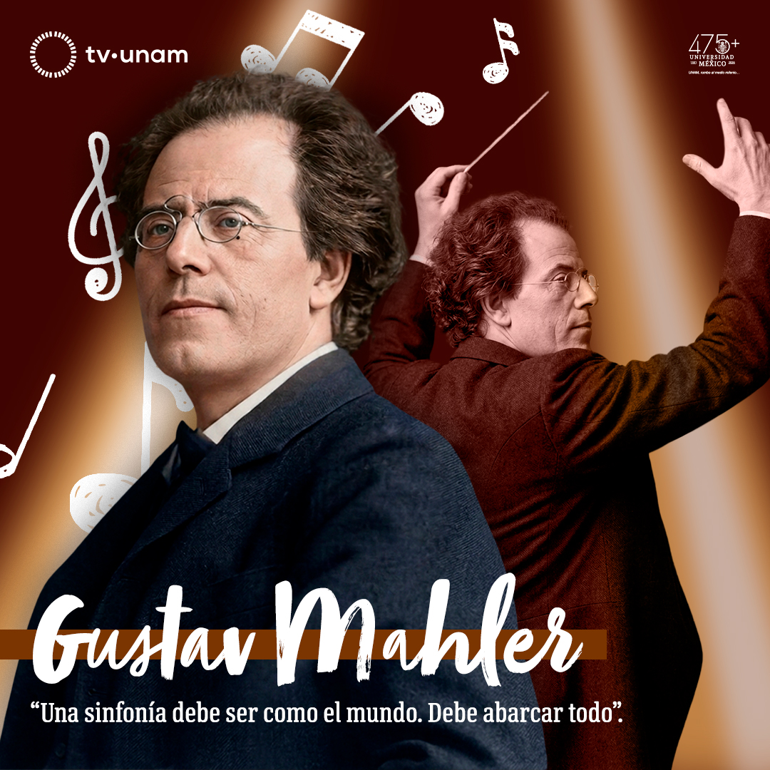 tvunam's tweet photo. 🎶🎼Director de orquesta y compositor austriaco, Gustav Mahler unió la tradición romántica con la modernidad musical. A 166 años de su nacimiento, lo recordamos con este artículo.📔https://t.co/BvPD1qRgfE https://t.co/hCqjmcbDEN