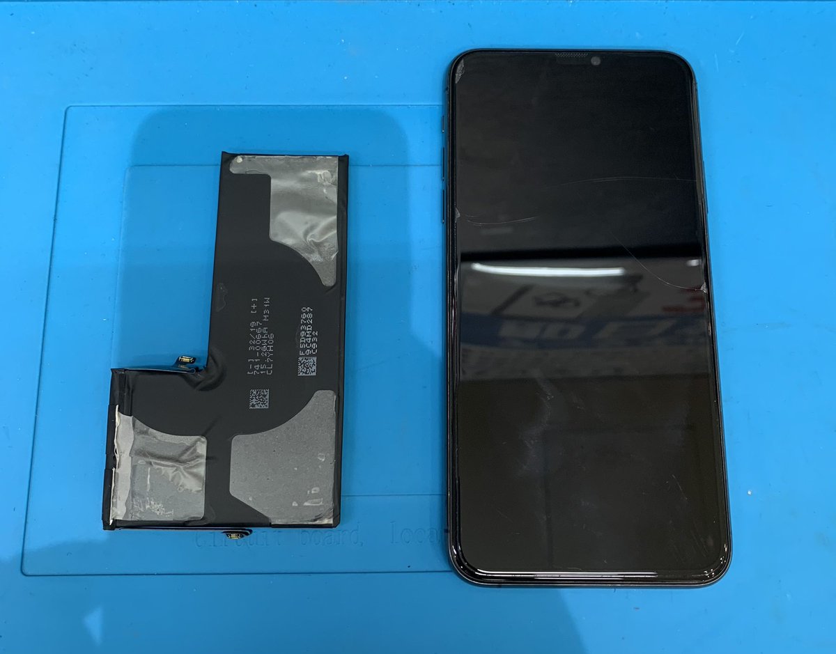 iphonefix_noda's tweet photo. 【📱修理実績📱】

📱iPhone11ProMax
🪛バッテリー交換実施しました！

▶予約不要！
▶最短30分で完了！
▶即日対応OK！

#iPhone修理 #福島区 #野田阪神
#画面修理 #バッテリー交換 #即日修理
#iPhone11ProMax #iPhoneRepair
#地域最安修理 https://t.co/DQSSM1vieu