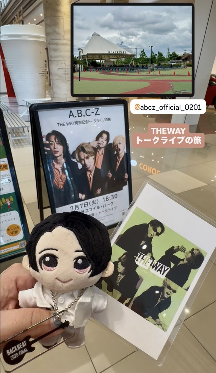 sato1113_102's tweet photo. .
着いた❤️🩷💙💛
#THEWAYトークライブの旅
#ABCZ
#橋本良亮 #RyosukeHashimoto
#戸塚祥太 #ShotaTotsuka
#五関晃一 #KoichiGoseki
#塚田僚一 #RyoichiTsukada https://t.co/K2VIY9I9h1