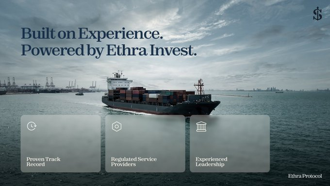 HuevaToi's tweet photo. One thing I actually respect about @EthraShip is that they don’t try to blur the line.

$SHIP is not pitched like “buy this and you own a ship.”

It sits on the ecosystem side: participation, staking, governance, access and community growth.

The real-world asset side is separate, regulated and built for eligible investors.

That may sound less hype-driven, but honestly that makes the setup cleaner.

In RWA, clear structure matters more than loud promises.