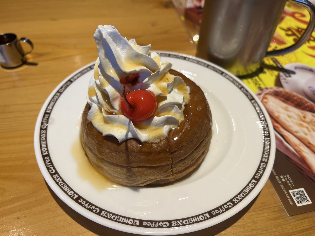 JQG5G's tweet photo. 昨日のコメダおいしかったあ！ https://t.co/vwk2kgKyle
