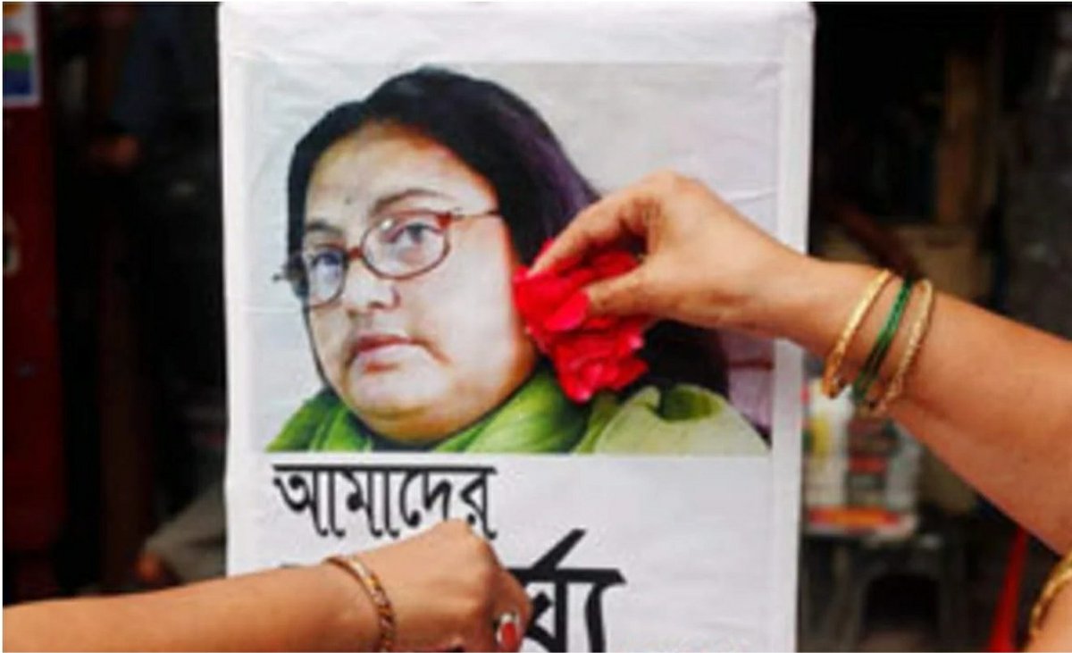 ByRakeshSimha's tweet photo. Sushmita Banerjee met Afghan businessman Janbaz Khan in Kolkata, married him secretly in 1988, and moved to Afghanistan with him after family opposition. When she arrived in Khan's ancestral village in Paktika Province, she discovered he already had a wife.

In Paktika, she faced severe restrictions, a fatwa, and threats under Taliban rule. In 1995, she escaped after learning of a plan to execute her (scheduled for July 22, 1995). She reached Kabul and flew back to Kolkata on August 12.

Back home, she wrote the memoir Kabuliwalar Bangali Bou (A Kabuliwala's Bengali Wife). It detailed her experiences. A Bollywood film Escape from Taliban was based on it. She wrote other books criticising Taliban atrocities.

Sushmita reconciled with her husband later and returned to Afghanistan in early 2013. On the night of September 4, 2013, Taliban militants abducted her and shot her. Her body was found the next day with 20 bullet wounds. She was 49 years old.