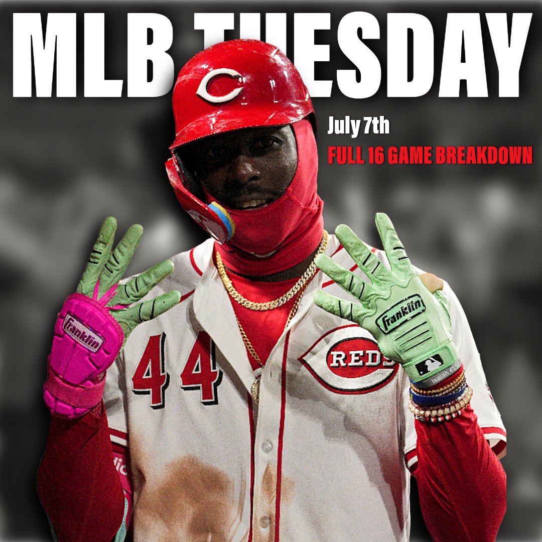 MLB Tuesday FULL Slate Breakdown 📈 We broke down all 16 games on ...
