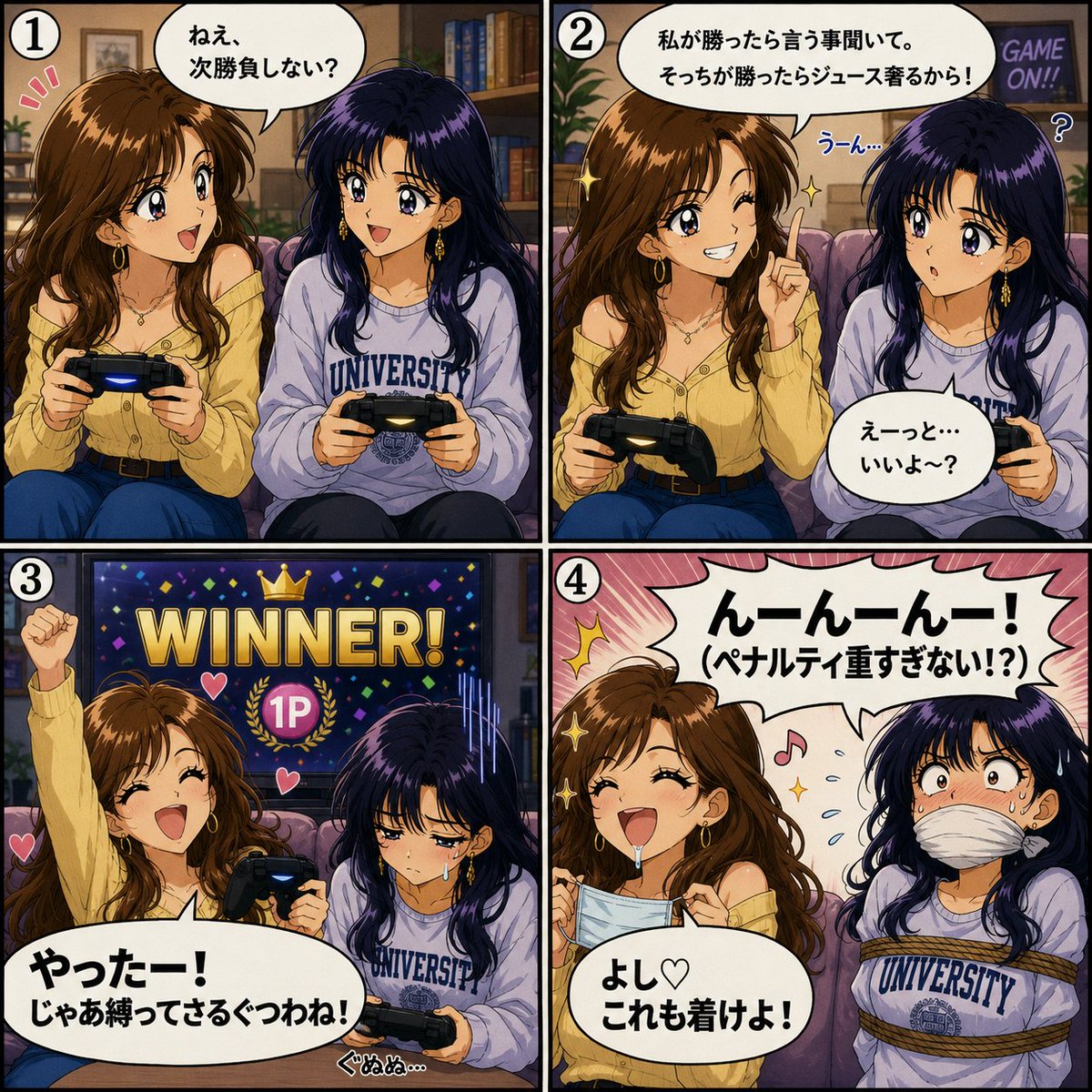 kintoki_DID's tweet photo. 可愛らしい感じで。

最後はもちろんマスクまで着けられてしまいます。 https://t.co/hnIEE3poJX