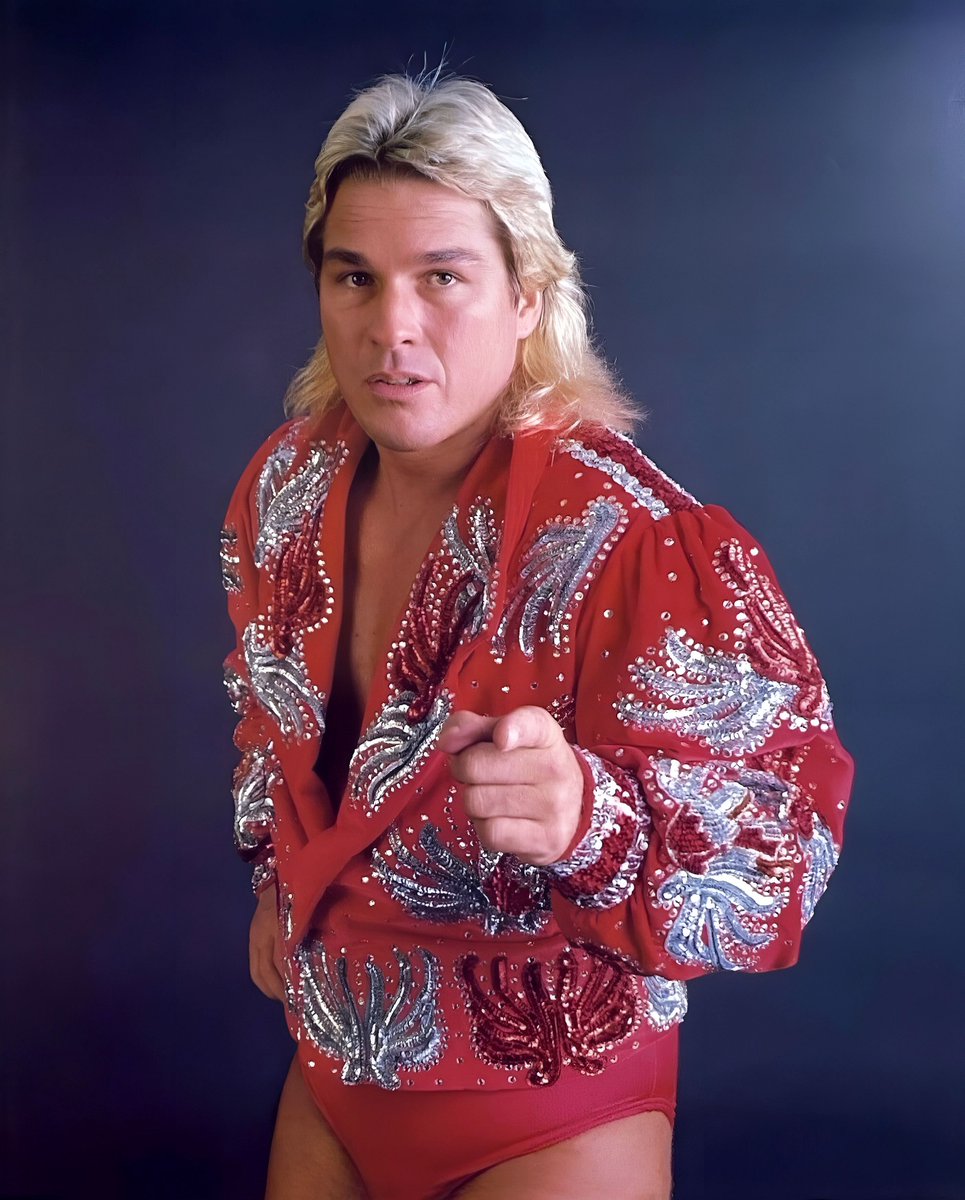 WWFWrestling1's tweet photo. π· WWF studio shot - Red Rooster! πΈ Photo from 1989. π #WWF #WWE #Wrestling #TerryTaylor #RedRooster https://t.co/a0saahz6BB