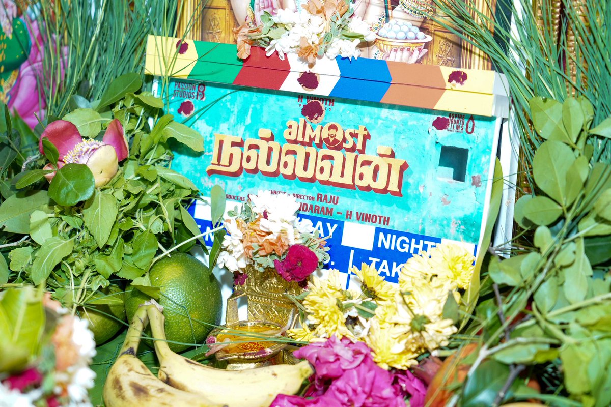 rajuactor91's tweet photo. #AlmostNallavan 
Director @rajuactor91 
Producers #Hvinoth @Sudhans2017
#Sathyaraj
@RJ_Balaji
@Adhikravi
@officialdushara @TSPrasanna_off
@foxnmuisc Govindraj
@bala_jayap66903 @viyaki_s
@PassionStudios_
@aspireubuntu
@thinkmusicindia
@SureshChandraa
@AbdulNassaroffl
@DoneChannel1 https://t.co/VDgNDVkamv