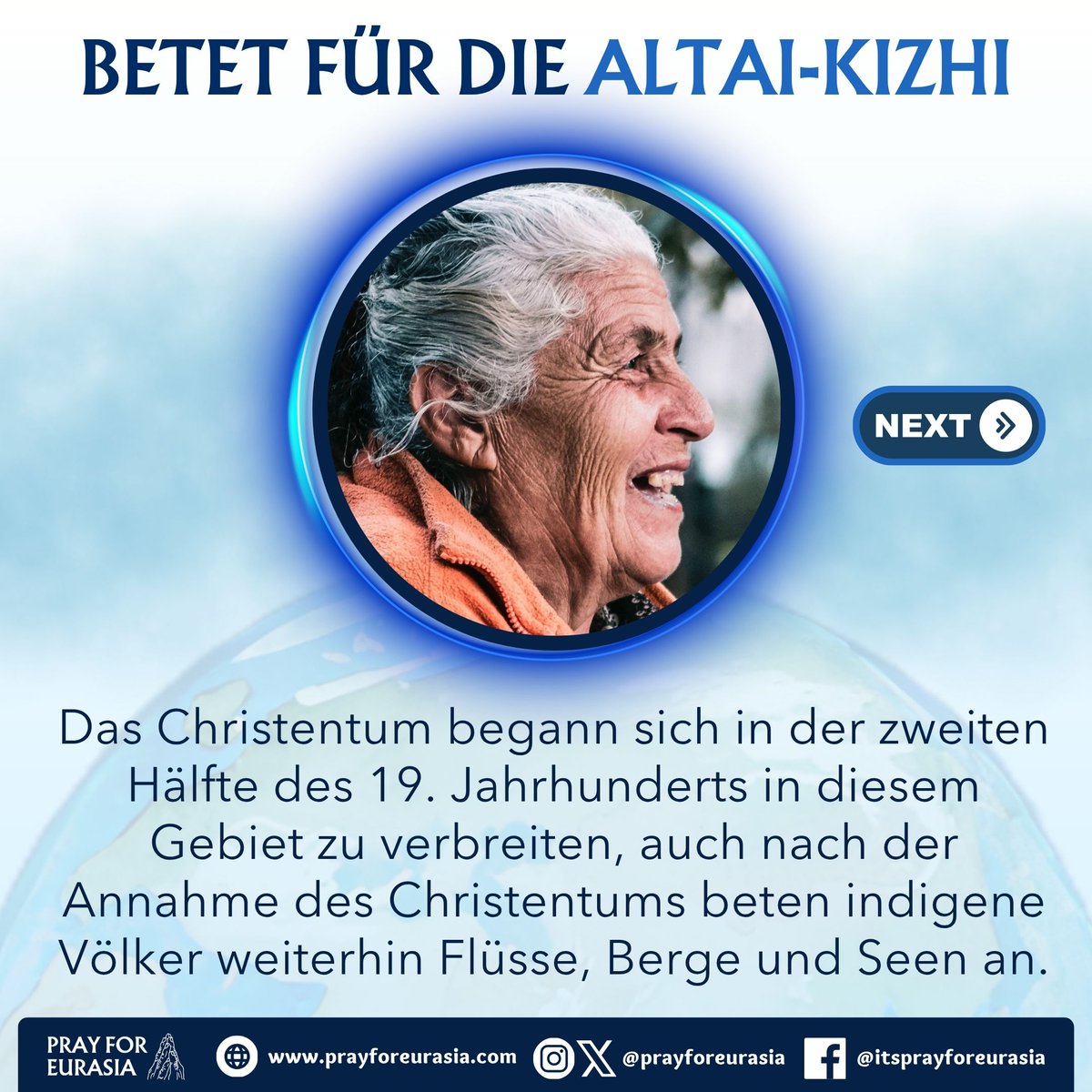 prayforeurasia's tweet photo. ๐ German Translation
๐Bete fรผr bessere Lebensbedingungen, fรผr gute Schulen und Beschรคftigungsmรถglichkeiten.
๐ฒ Download the Pray for Eurasia app on Google Play and the App Store!
#prayforeurasia #unreached #missionstrip #greatcommision #missions https://t.co/eN433mxBWR