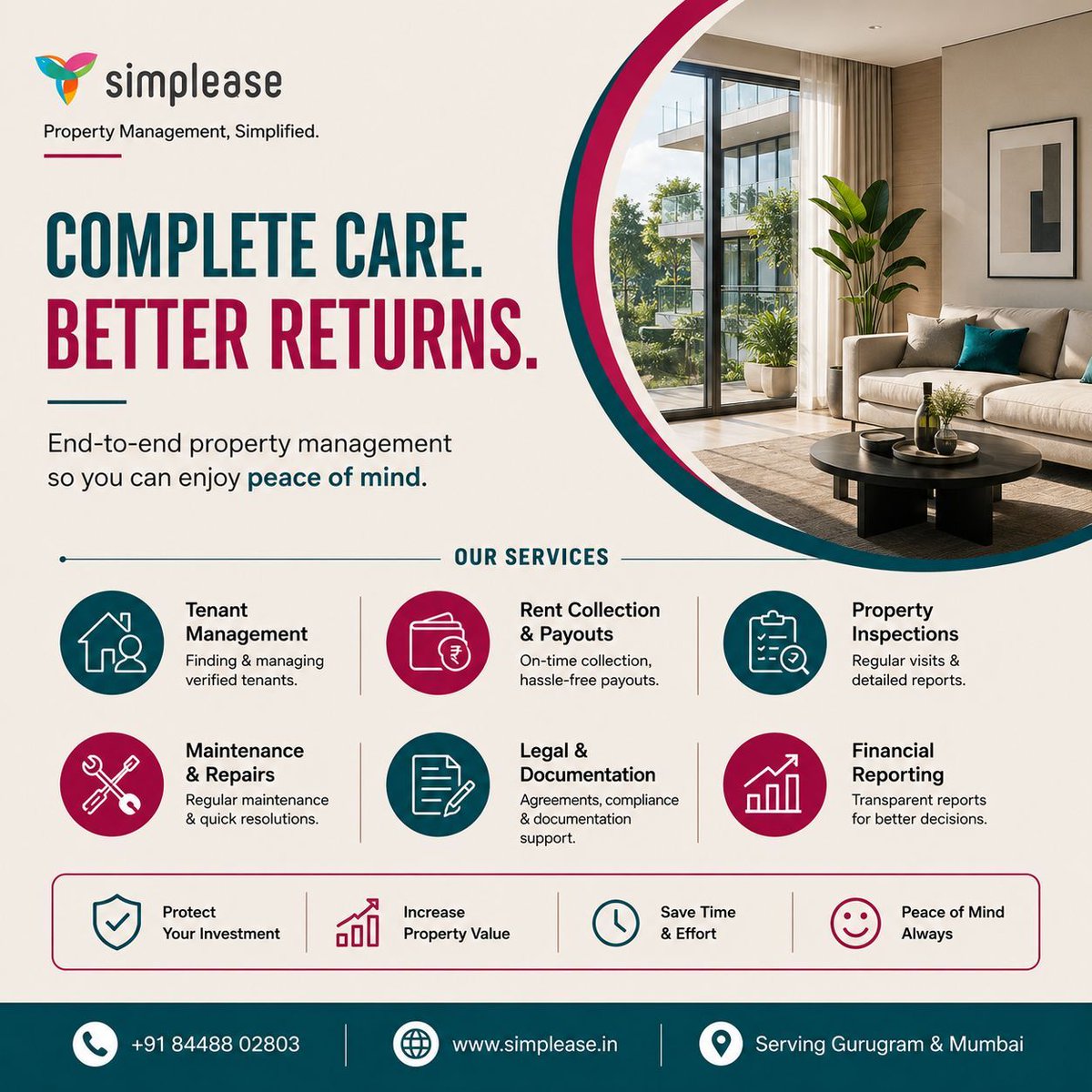 in_simplease's tweet photo. What's the biggest challenge of owning a rental property?
π Finding tenants?
π° Collecting rent?
π§ Maintenance?
π Documentation?
Reply with your answer π
#PropertyManagement #Simplease #PropertyOwners https://t.co/KjLq9Tpq9R