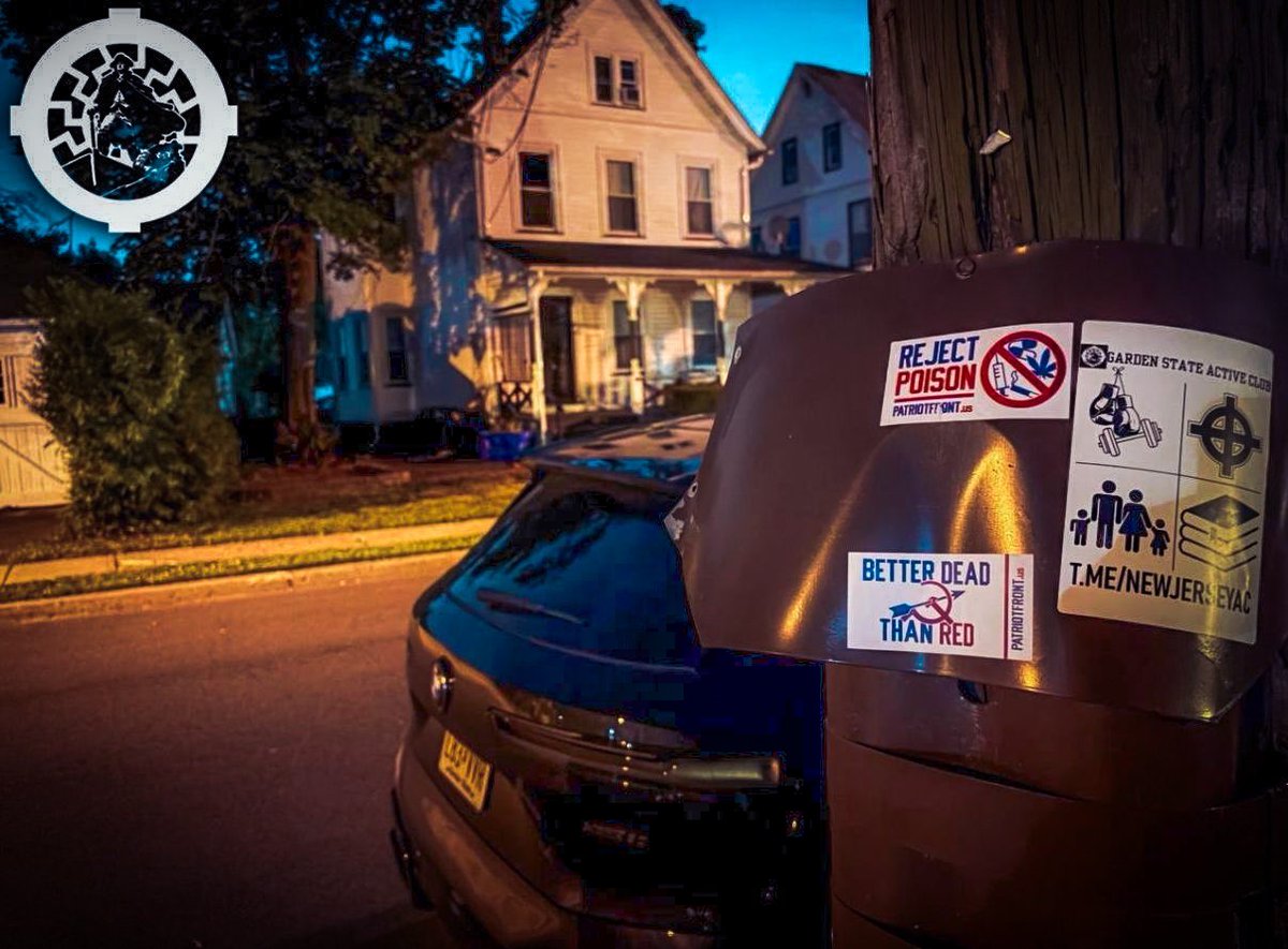 GSActiveClub's tweet photo. 📍Central NJ
#activeclub #nationalism #newjersey #jersey #remigration #wlm #whitelivesmatter #patriotfront https://t.co/WW69kZAHYc