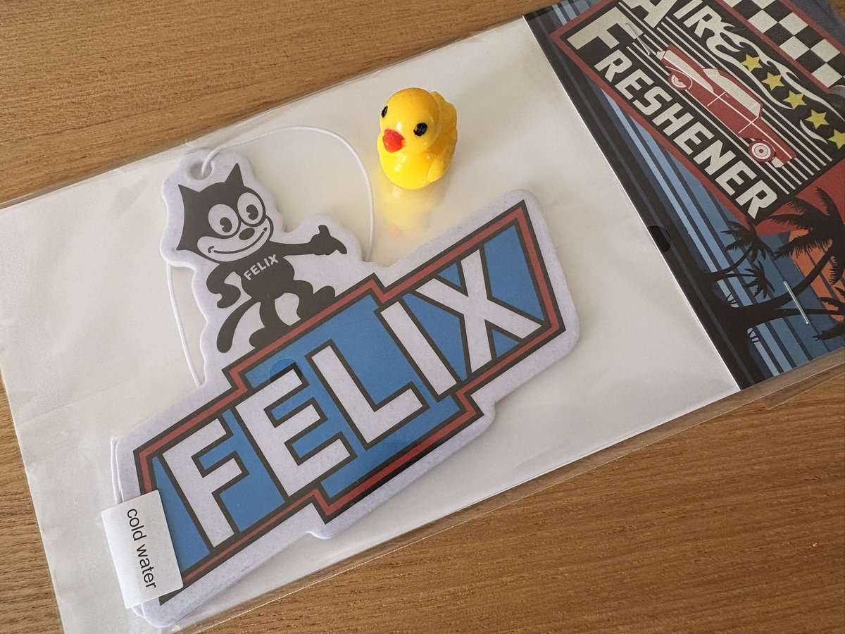 Gila_bred's tweet photo. きたきた〜🙌FELIX エアーフレッシュナー😌 https://t.co/CUl6K3aFwi