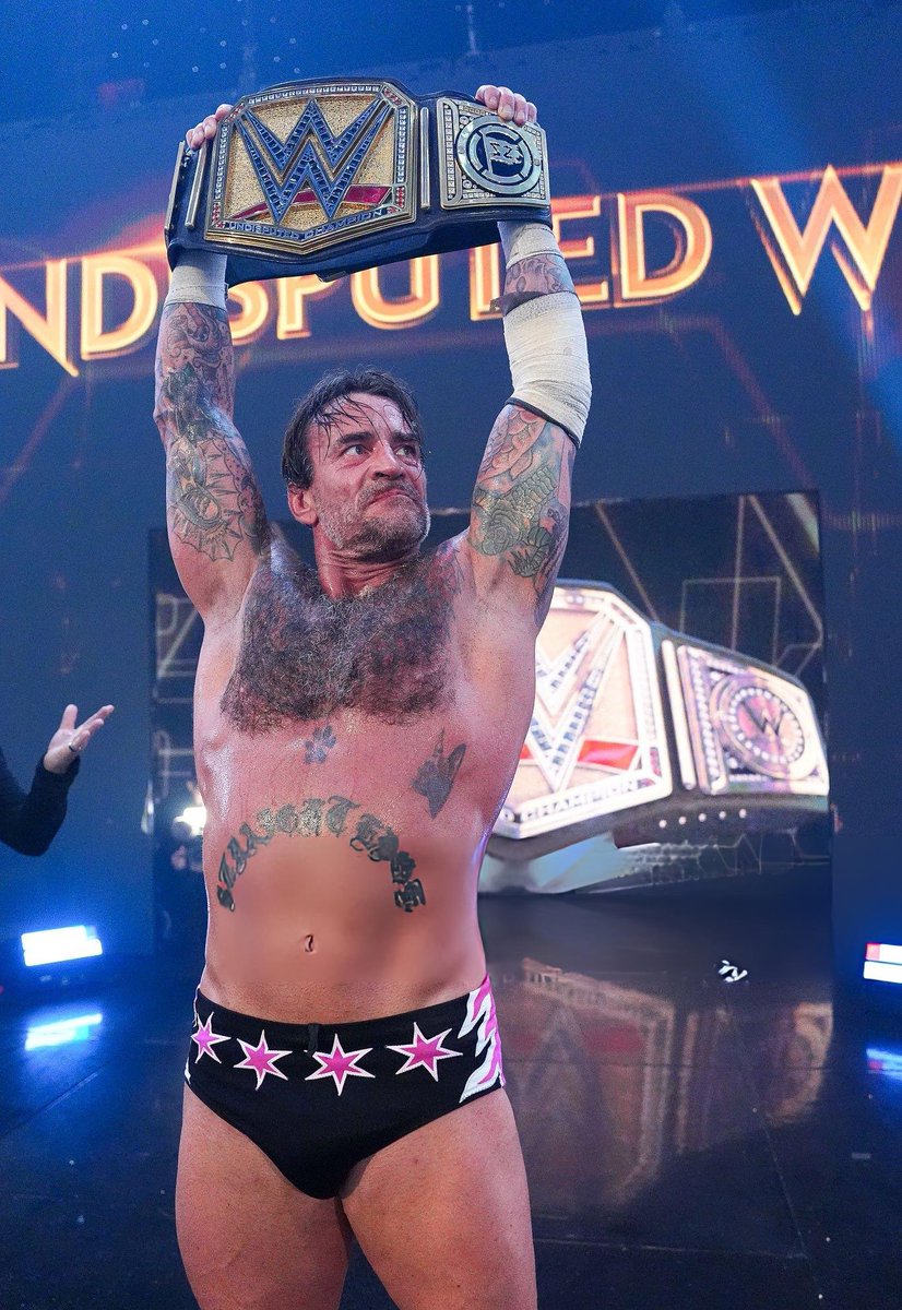 Teffo_01's tweet photo. Guys, I can’t put into words how much joy brings me to see CM Punk getting the recognition and respect he’s deserved after so many years.
In 2014 he left the business heartbroken, almost died of a staph infection, was looked down and disrespected.
This year alone has been such a treat starting with the World Heavyweight Championship reign, multiple bangers, a WrestleMania Main Event that was an absolute classic and now in his return he’s back at the top of the mountain as the Undisputed WWE Champion.
What a surreal run for the day ones that never stopped believing and supporting him. This celebration is for Punk FC and nobody else!

CM Punk Forever ❌
Best in the World❤️