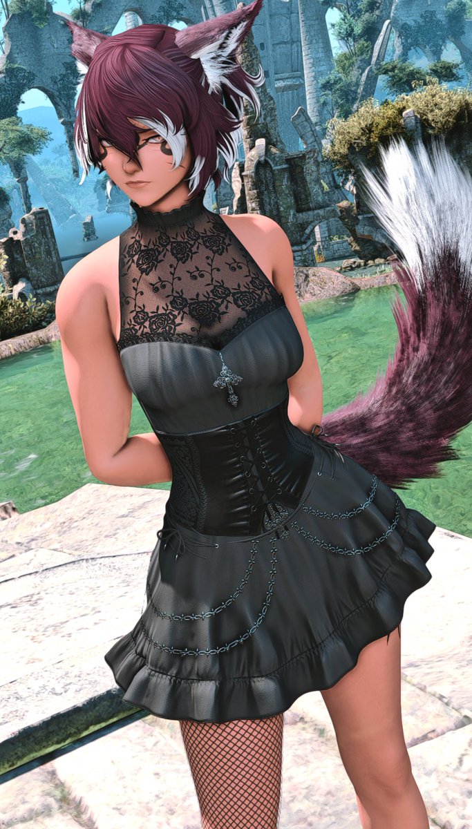 VolkomXIV's tweet photo. one of the few dresses that I like

#GPOSER | #ffxivsnaps | #FFXIVScreenshots | #ffxivgpose | #ff14 | #miqote https://t.co/B7KG3kMbM0