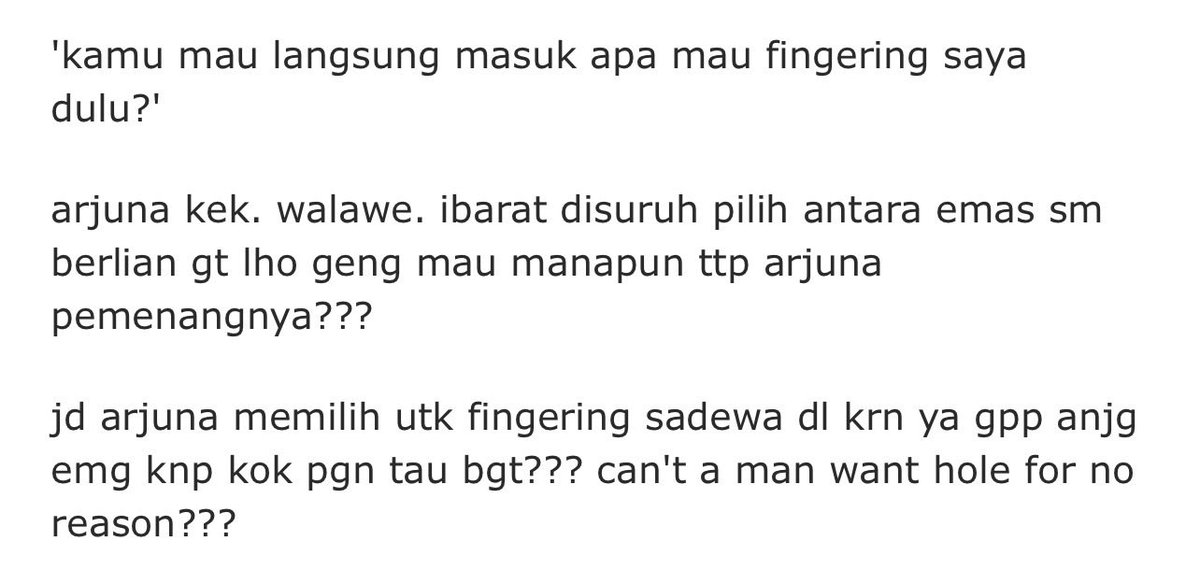 _wthsmchlv's tweet photo. Selalu ketawa baca draft bokep gw soalnya kyk... plenger bgt 😭😭😭 https://t.co/NNItVuUmFP