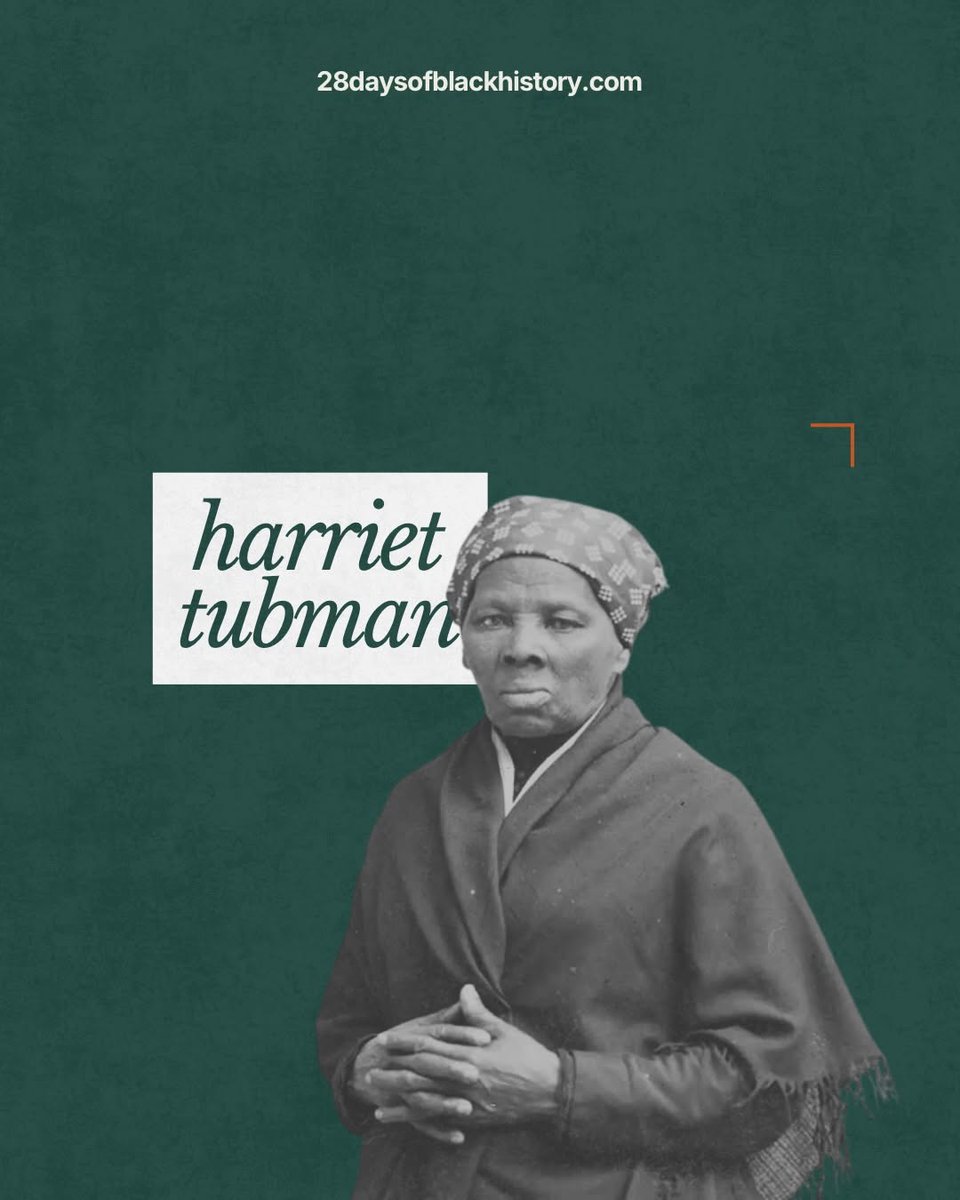 ardtakeaction's tweet photo. Harriet Tubman was a conductor. She moved through the world with precision. She learned the land. She learned who to trust. She returned again and again, guided by care for others, despite the risk.

To remember Harriet Tubman is to remember that lib... https://t.co/B5BtRrP8MH