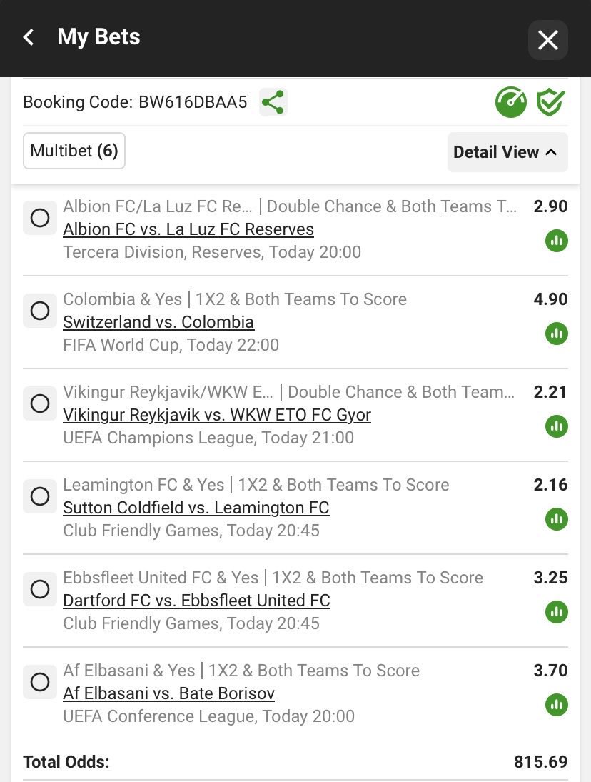 MRKIDXE's tweet photo. Straight win &amp; both teams to Score Yes 🙌 ✅

BW616DBAA5 🔥🔥🔥🔥🔥🔥 https://t.co/0YClqjT5O3