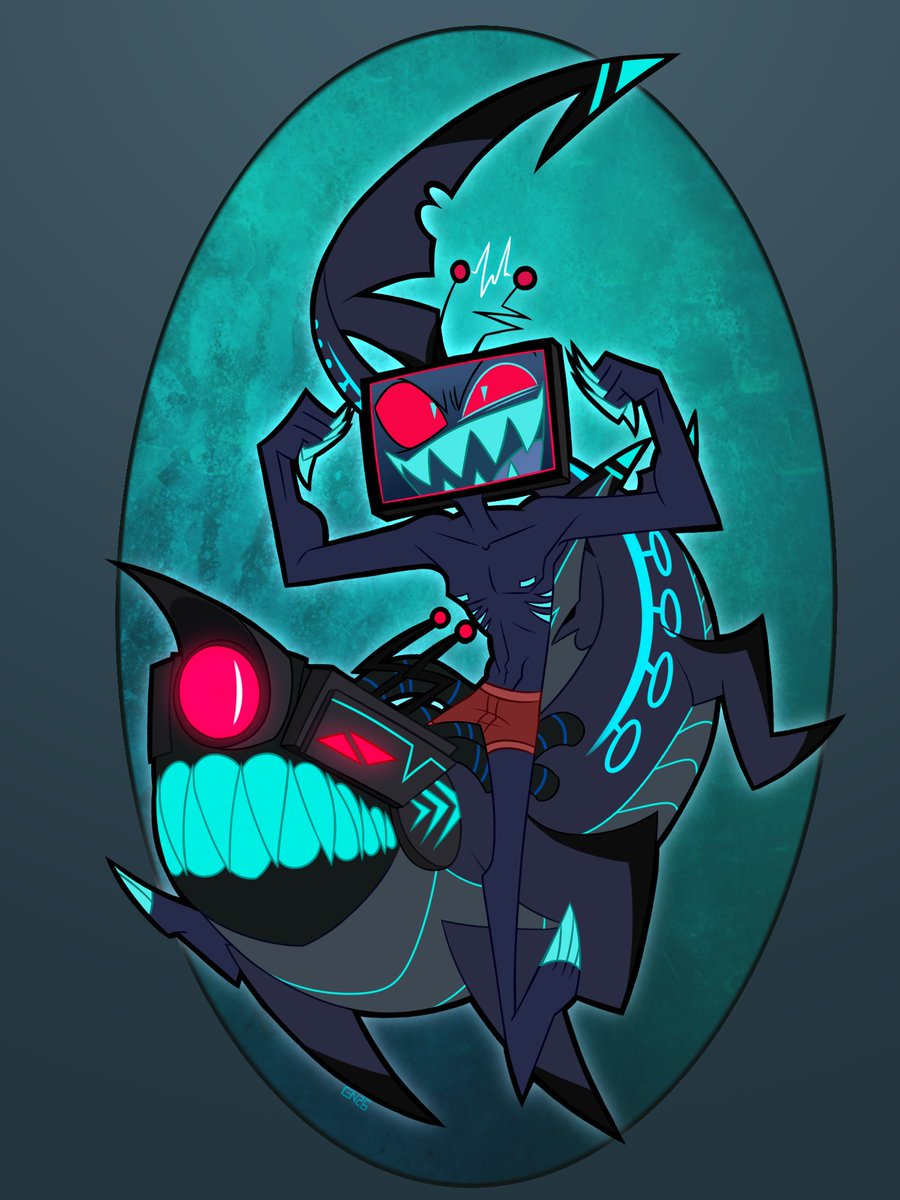 Arlaithe's tweet photo. SHARK BOY SUMMER 🦈

#hazbinhotel #hazbinhotelvox https://t.co/6Edo9X7xPS
