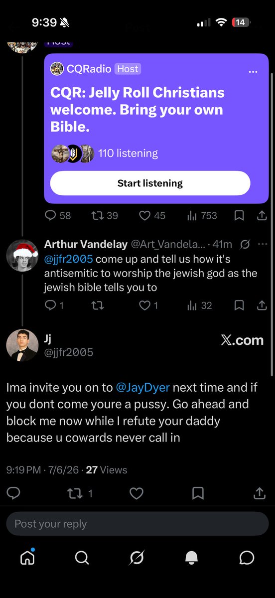 jjfr2005's tweet photo. These guys claim they want to debate yet I go up there and cant even speak about anything about religion outside of my personal race, extra butthurt that after mocking conquistadores I mock how aryan types get conquered in prison by mexicans then I get booted. No discourse had🤷🏽‍♂️ https://t.co/MBwVfWbtnj