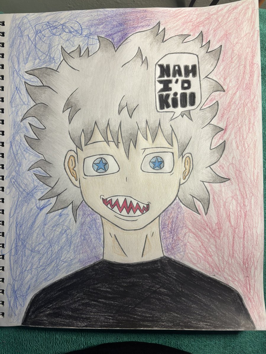 XSoulXT's tweet photo. Gojo! Kinda not really..💙🤍 #art #drawing #gojo https://t.co/qf84z0W2n5
