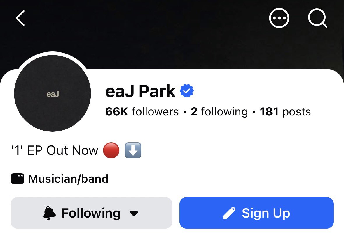 sappheirosteam's tweet photo. [07072026] Facebook

@eajpark mengganti profile picture dan header akun facebooknya 👀

🔗: https://t.co/xxEkU7gNyu

#eaJ #eajpark #eajupdates https://t.co/NLmo5LPfdA