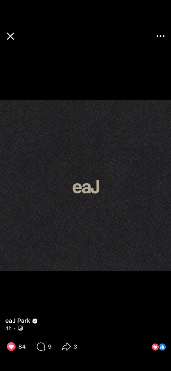 sappheirosteam's tweet photo. [07072026] Facebook

@eajpark mengganti profile picture dan header akun facebooknya 👀

🔗: https://t.co/xxEkU7gNyu

#eaJ #eajpark #eajupdates https://t.co/NLmo5LPfdA