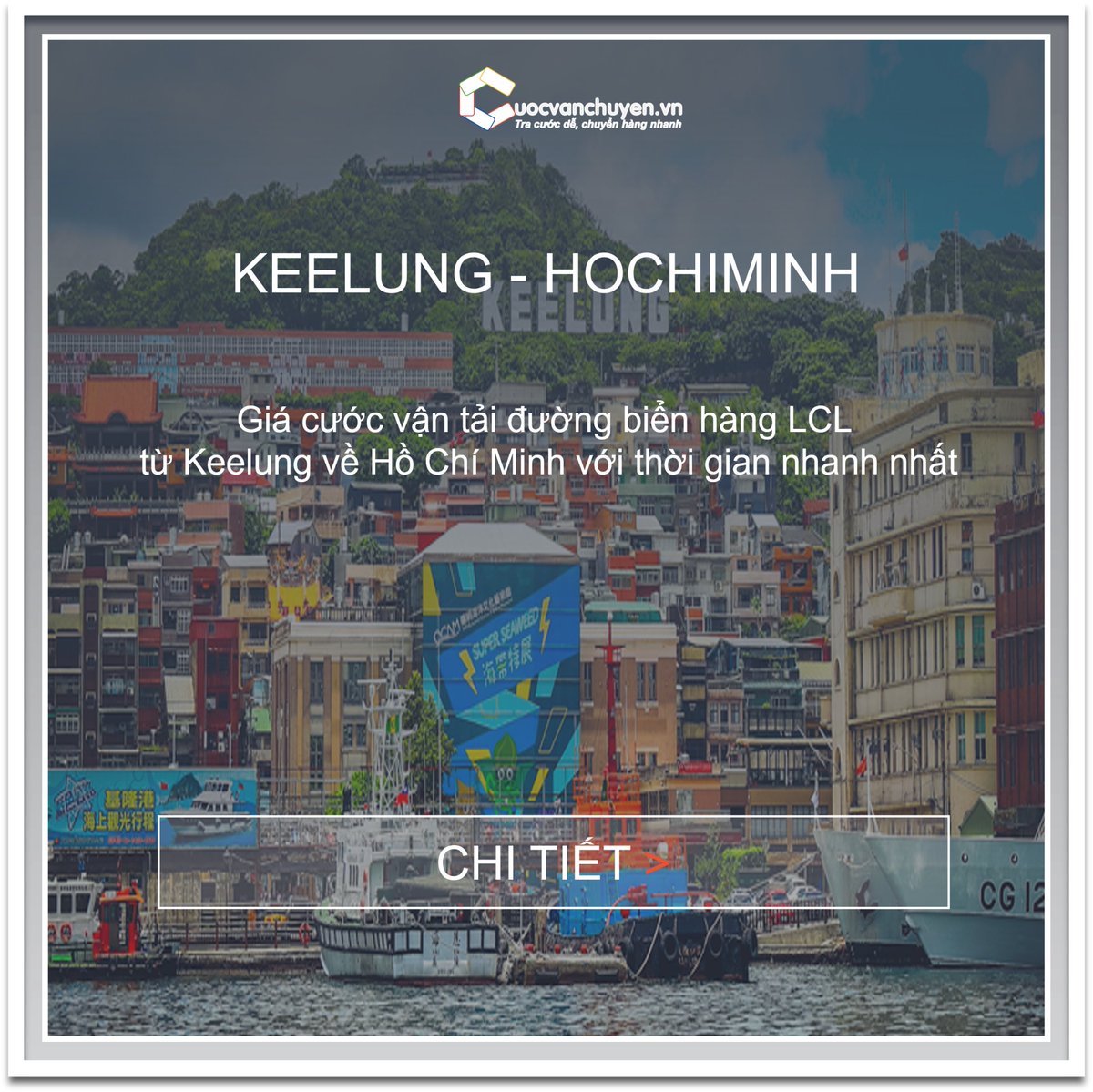 cuocvanchuyen's tweet photo. Giá Cước Vận Tải Đường Biển Hàng Lẻ Từ Keelung Về Hồ Chí Minh

Chi tiết : https://t.co/4CCujFqmI2

#cuocvanchuyen #cuocvanchuyenquocte #giacuocvanchuyenhanghoaquocte #congtyvantaihanghoaquocte  #congtylogisticsvietnam #top5congtyvantaiquocte #giacuocvanchuyen https://t.co/XIM3ywF5G5