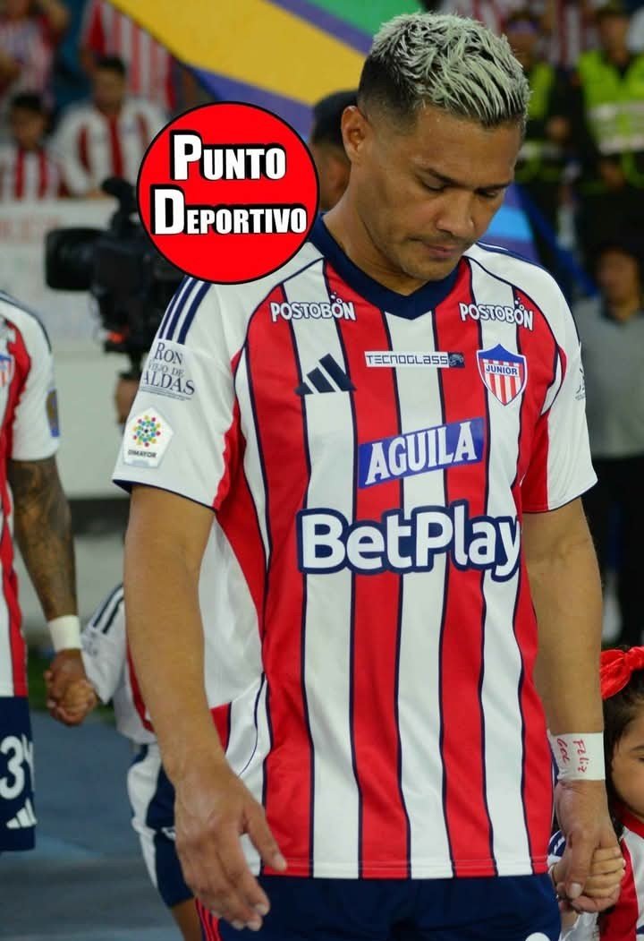 raulelcocomarin's tweet photo. *Teófilo Gutiérrez seguirá en Junior 2026_ll*
#PuntoDeportivo
#PuntoDeportivoJunior2026_ll
#VamosJunior
#PuntoDeportivoMercadoDeFichajesJunior2026_ll

Teófilo renovó contrato por seis meses con el 'Tiburón'. @JuniorClubSA

Teófilo en el 2026_ll
"Last Dance"
📷 Punto Deportivo 
👇 https://t.co/2XjLRCVu0W