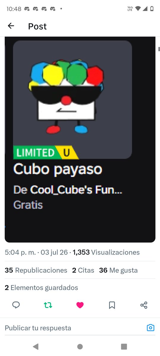 runioder's tweet photo. @ciborg1612 @Amogusdripy Buena suerte a todos 🍀 https://t.co/11oVjUsEns