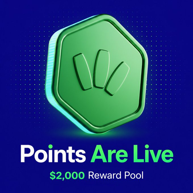 QuestEarn's tweet photo. walllet @walllet_com - Points are live
-
Earn points, climb the leaderboard, and compete for a top 50 spot in the $2,000 prize pool.
https://t.co/ktSO2BSw9a https://t.co/KFKLbYjkMW