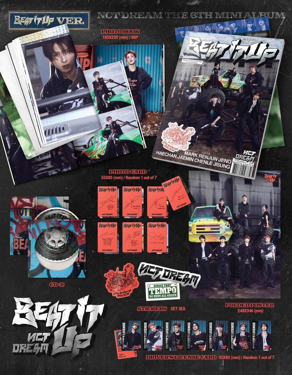 moorenthings's tweet photo. พร้อมส่ง☁️

🖍️ อัลบั้ม nct dream beat it up 
beat it up ver (photobook) ใหม่ ไม่แกะ
อัลบั้มละ 40฿
5 อัลบั้ม 200฿ (ได้โพลารอยด์สุ่ม 1 ใบ)

📦 ems 30฿ (remote area +20฿)
💌 สั่งซื้อ dm / mt
#ตลาดนัดnct #ตลาดนัดnctdream https://t.co/2oCsbYDO4j
