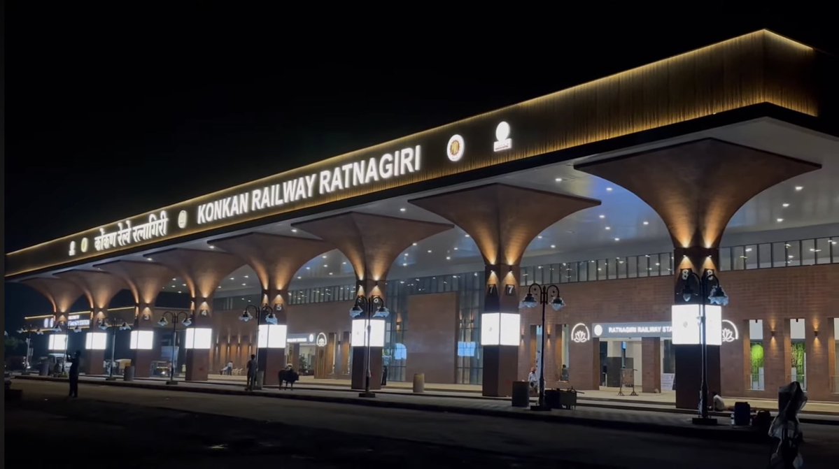 abhisanket's tweet photo. This is Ratnagiri railway station.

Just a few months ago, it had undergone beautification and renovation. A part of that same renovation has collapsed yesterday.
Guess what.. It had collapsed just before that inauguration too! 

Systemic corruption is evident across our entire infrastructure network!